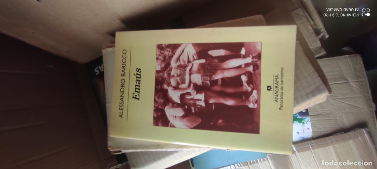 Libros de segunda mano: ALESSANDRO BARICCO. EMAUS. ANAGRAMA