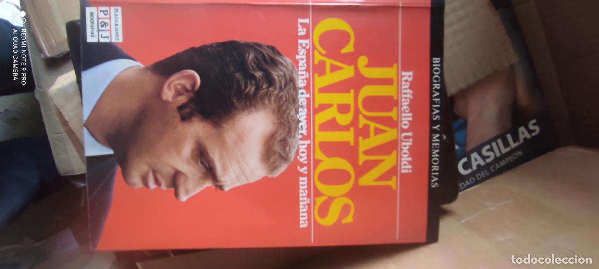 Libros de segunda mano: Juan Carlos. La Espa&ntilde;a de ayer, hoy y ma&ntilde;ana. UBOLDI, Raffaello. Ed. Plaza & Jan&eacute;s. Barcelona 1985.
