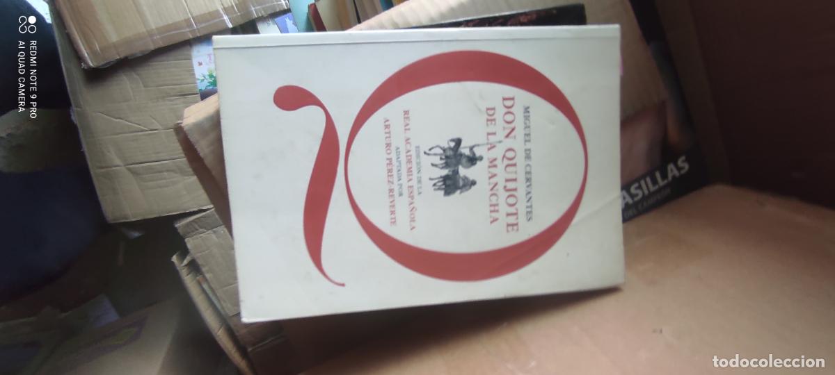 Libros de segunda mano: Don Quijote de la Mancha. Miguel de Cervantes.Adaptada por Aurturo P&eacute;rez-Reverte.Ed. Santillana,2014