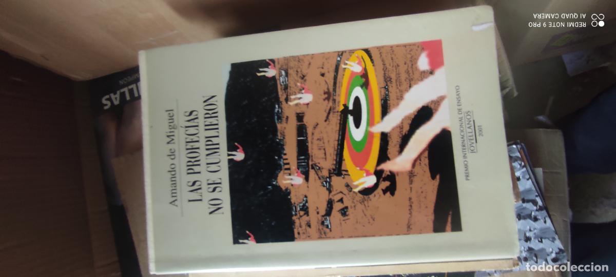 Libros de segunda mano: LAS PROFEC&Iacute;AS NO SE CUMPLIERON. AMANDO DE MIGUEL. EDICIONES NOBEL