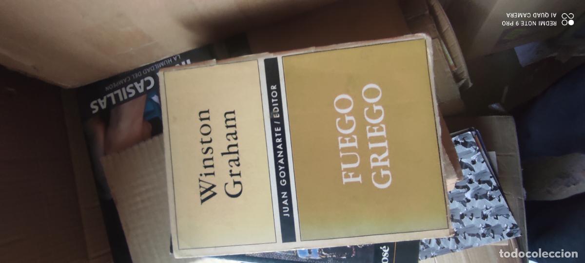 Libros de segunda mano: Winston Graham: Fuego griego (Juan Goyanarte Editor. 1965)