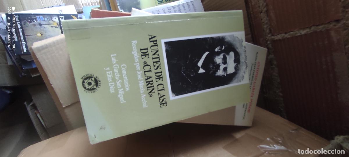 Libros de segunda mano: APUNTES DE CLASE DE CLARIN - RECOGIDOS POR JOSE MARIA ACEBAL