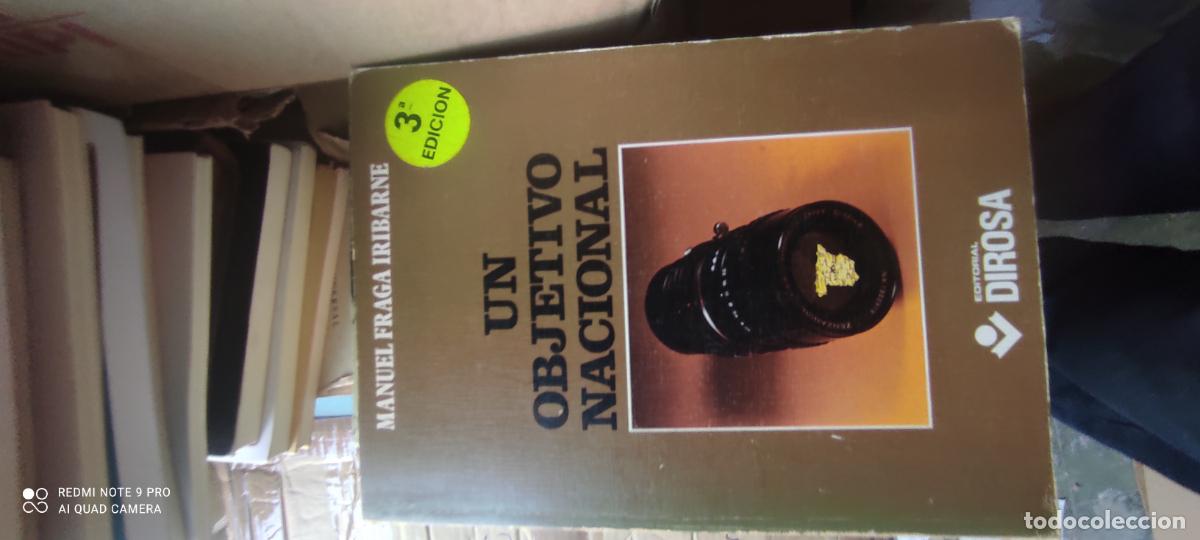 Libros de segunda mano: Un objetivo nacional - Fraga Iribarne, Manuel