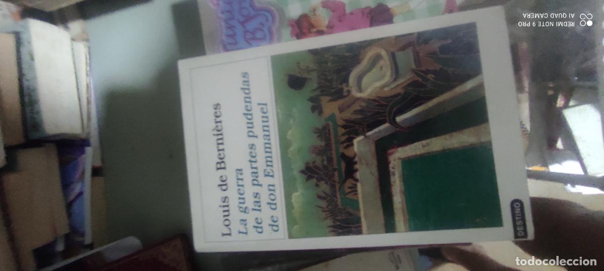 Libros de segunda mano: LA GUERRA DE LAS PARTES PUDENDAS DE DON EMMANUEL - LOUIS BERNI&Egrave;RES - ED. DESTINO 2001-