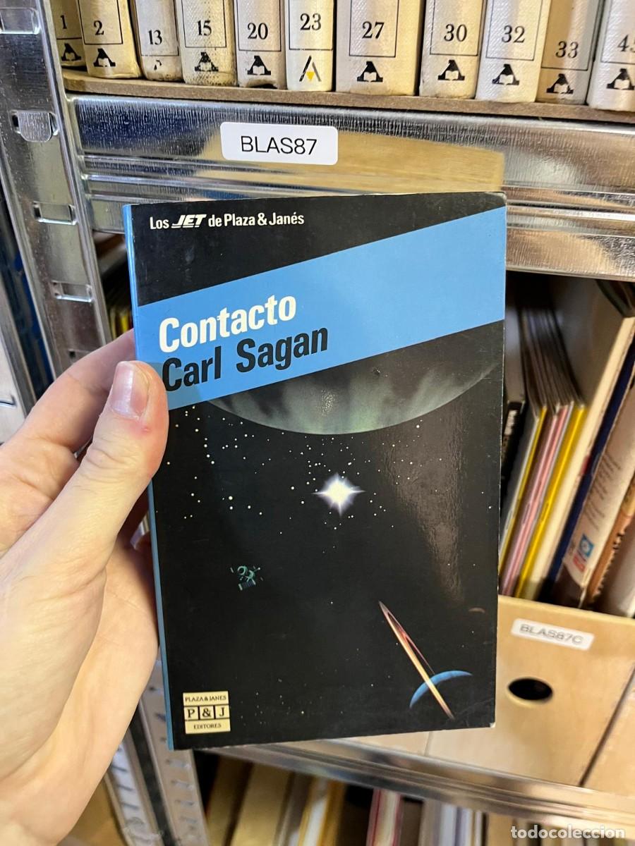 Libros de segunda mano: BLAS87 Carl Sagan, Contacto, Plaza & Jan&eacute;s
