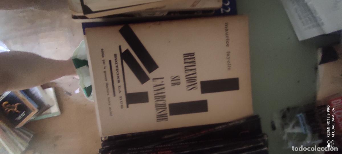 Libros de segunda mano: Maurice Falloye. Reflexions sur l'anarchisme