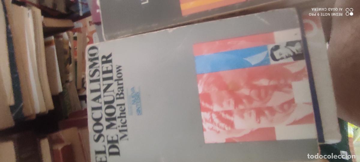Libros de segunda mano: EL SOCIALISMO DE MOUNIER. BARLOW, Michel. Editorial Nova Terra. 1975.