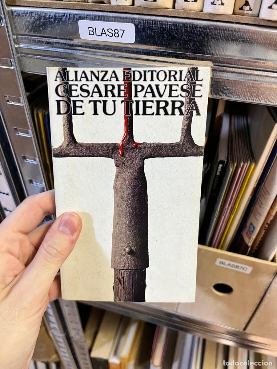 Libros de segunda mano: BLAS87 Cesare Pavese, De tu tierra. Alianza Editorial.