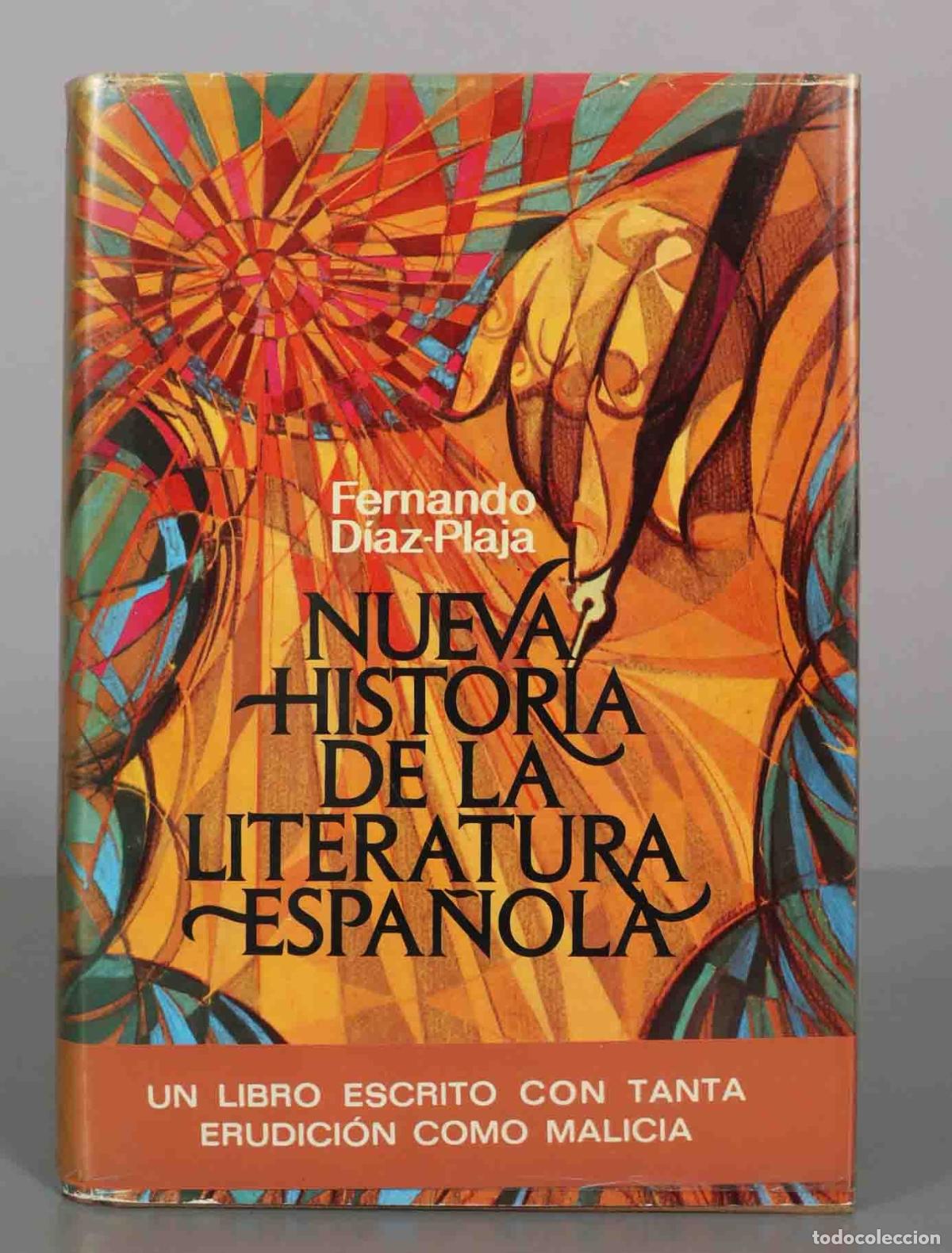 Libros de segunda mano: Nueva historia de la literatura espa&ntilde;ola - Fernando D&iacute;az-Plaja - Plaza and Jan&eacute;s