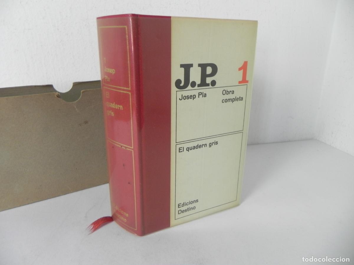 Libros de segunda mano: EL QUADERN GRIS (JOSEP PLA) OBRA COMPLETA N&ordm; 1 - EDICIONS DESTINO-1983 4&ordf; EDICI&Oacute; (EN CATAL&Aacute;N)