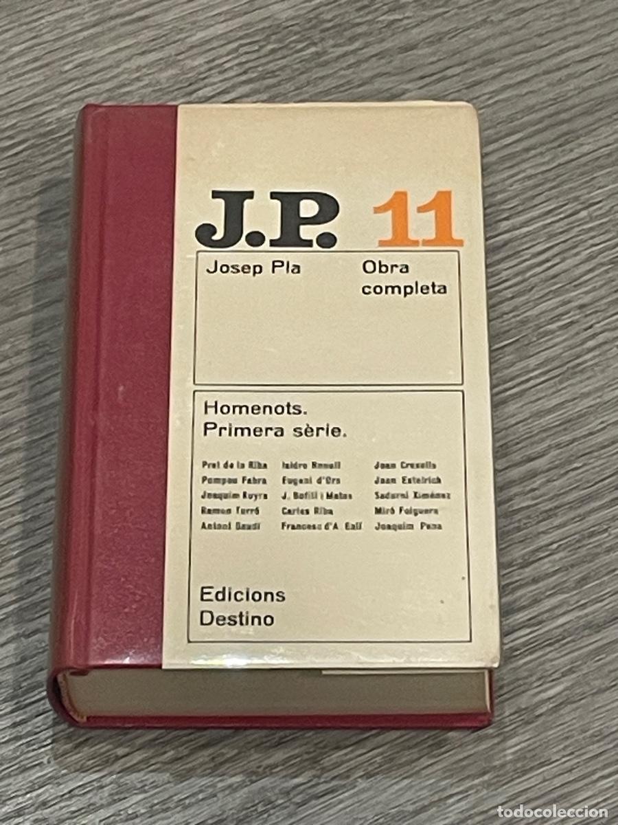 Livros em segunda m&atilde;o: JOSEP PLA - HOMENOTS. PRIMERA SERIE - OBRA COMPLETA VOL.11 - ED.DESTINO 2A.ED. 1980