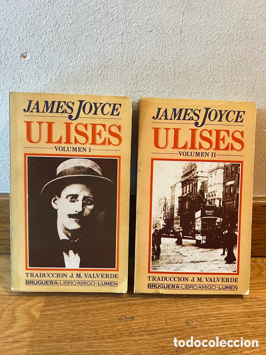 Second hand books: JAMES JOYCE ULISES VOLUMEN I y II