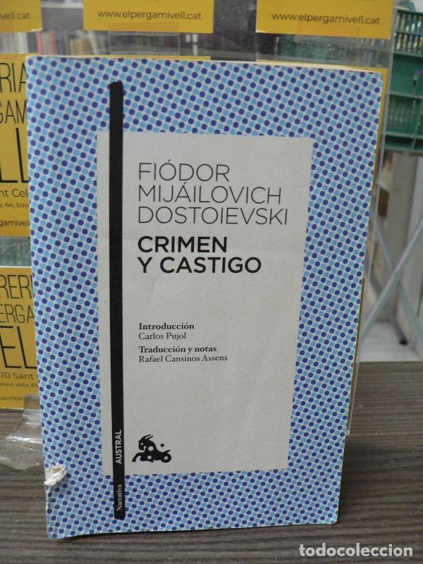 Libros de segunda mano: Crimen y Castigo - Fi&oacute;dor M. Dostoievski - Austral - 704