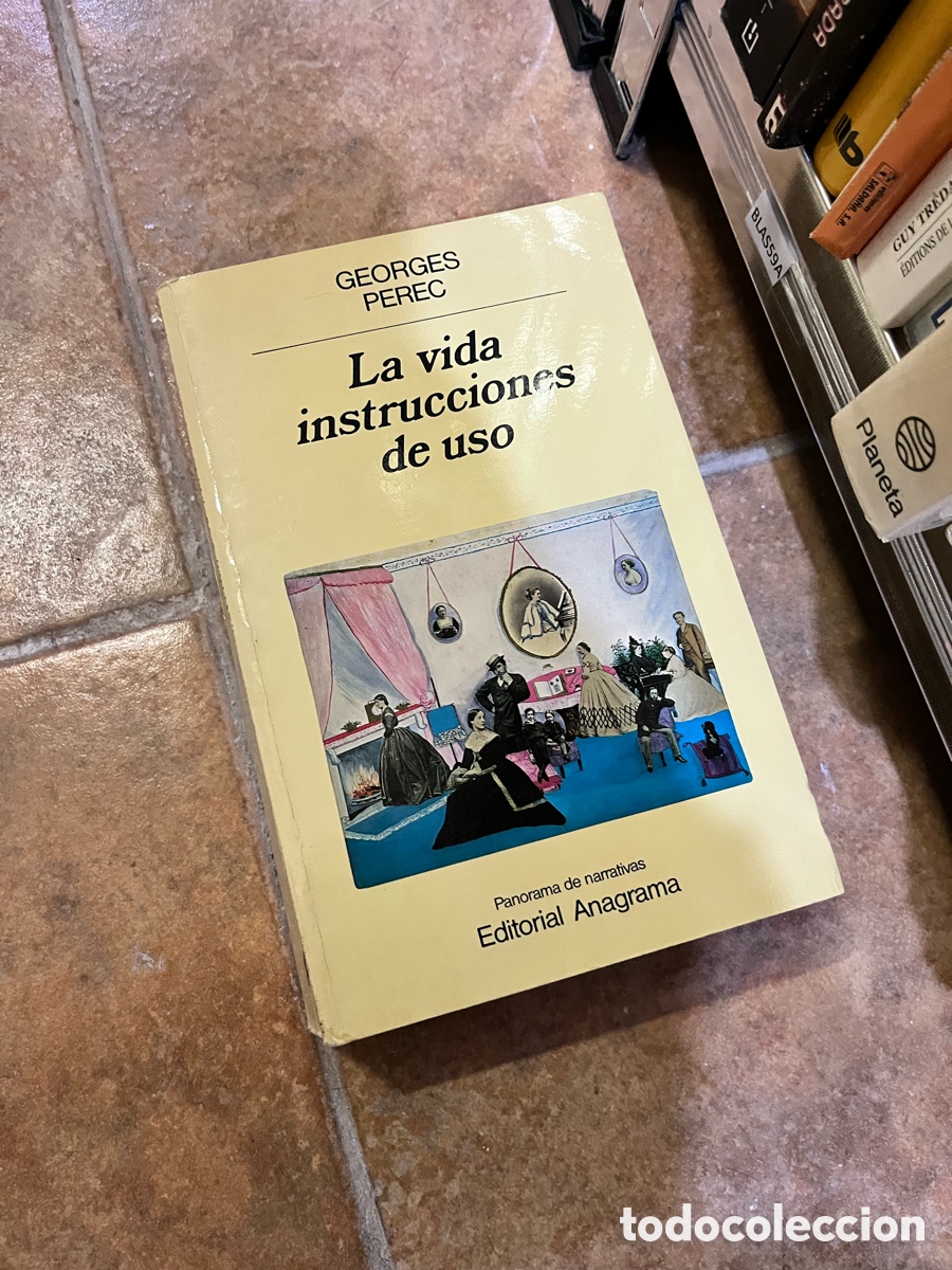 Libros de segunda mano: Blas59A GEORGES PEREC La vida instrucciones de uso, anagrama