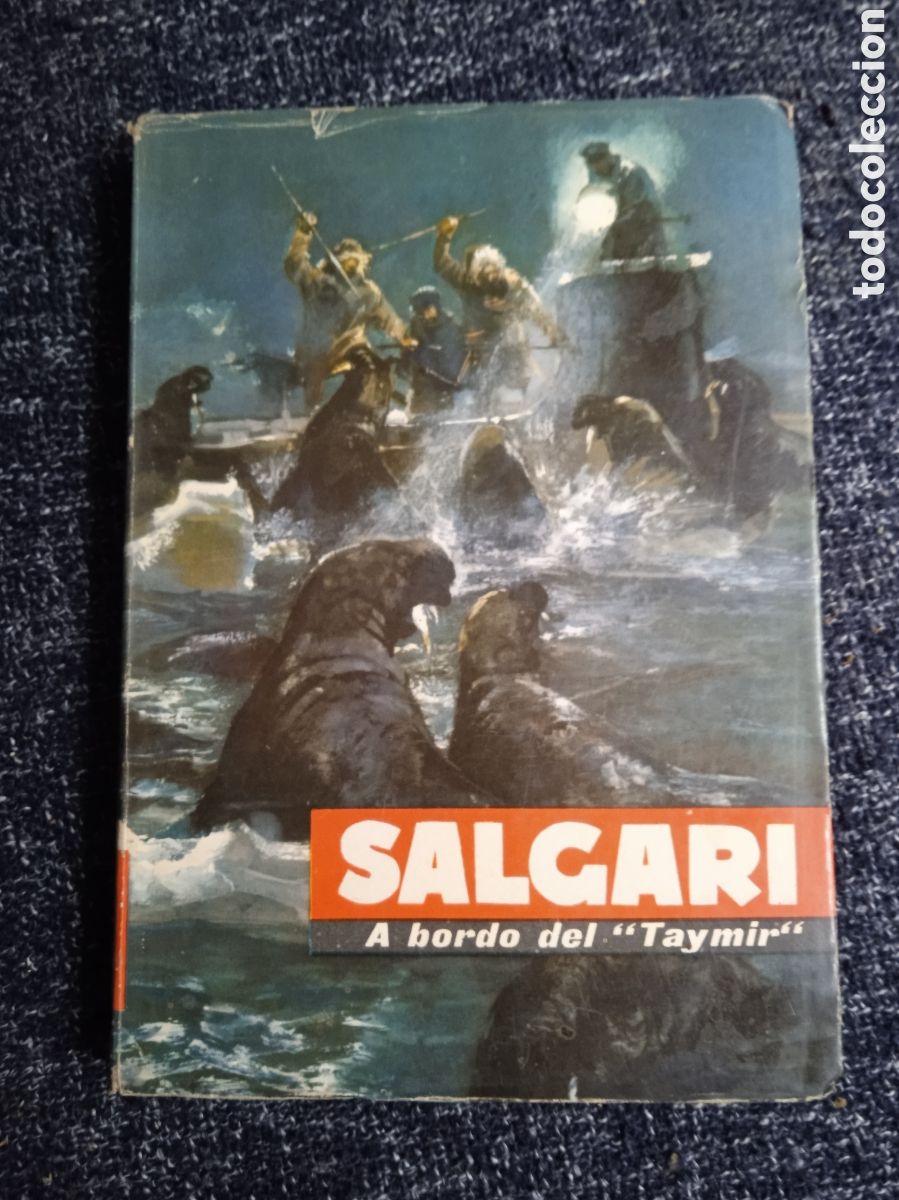 Livros em segunda m&atilde;o: EMILIO SALGARI : A BORDO DEL TAYMIR - edita : MOLINO - TAPA FINA