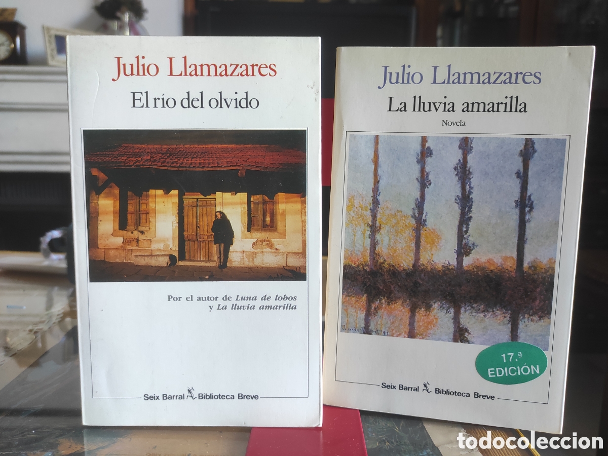Libros de segunda mano: El r&iacute;o del olvido y La lluvia amarilla. Julio Llamazares (PEDIDO MINIMO 10&euro;)