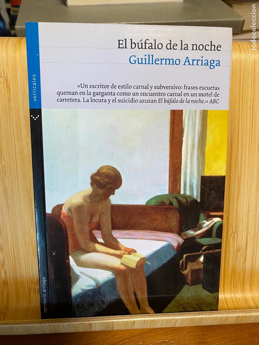 Libros de segunda mano: EL B&Uacute;FALO DE LA NOCHE. GUILLERMO ARRIAGA. VERTICALES BOLSILLO