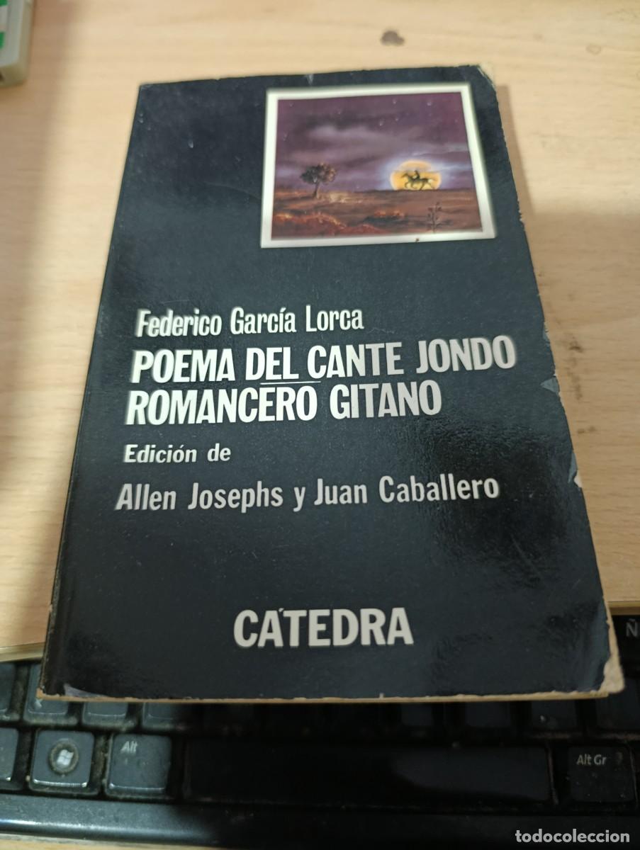 Livros em segunda m&atilde;o: POEMA DEL CANTE JONDO ROMANCERO GITANO. FEDERICO GARCIA LORCA. CATEDRA. EST19B4