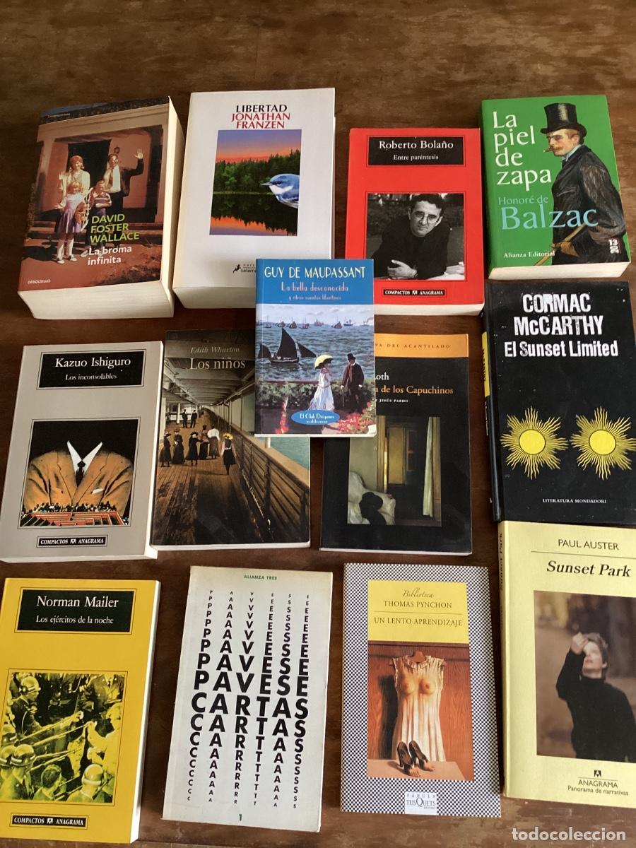Libros de segunda mano: LOTE 13 TITULOS NARRATIVA. AUTORES CONSAGRADOS ANAGRAMA. ACANTILADO, TUSQUETS