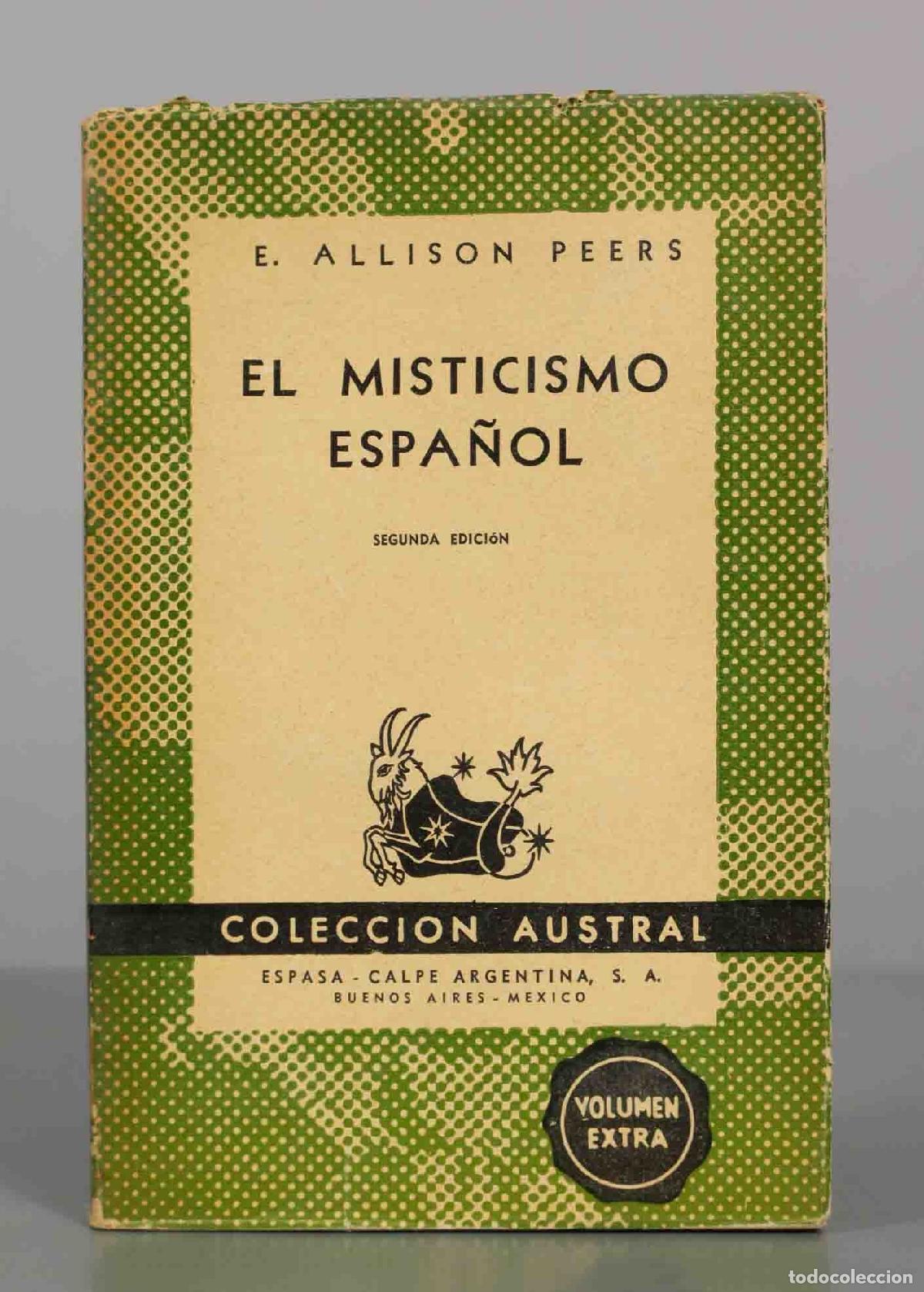 Livros em segunda m&atilde;o: El misticismo espa&ntilde;ol - E. Allison Peers - Editorial Espasa-Calpe