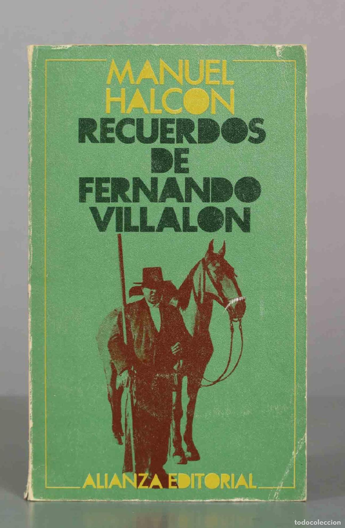 Libros de segunda mano: Recuerdos de Fernando Villal&oacute;n - Manuel Halc&oacute;n - Alianza Editorial