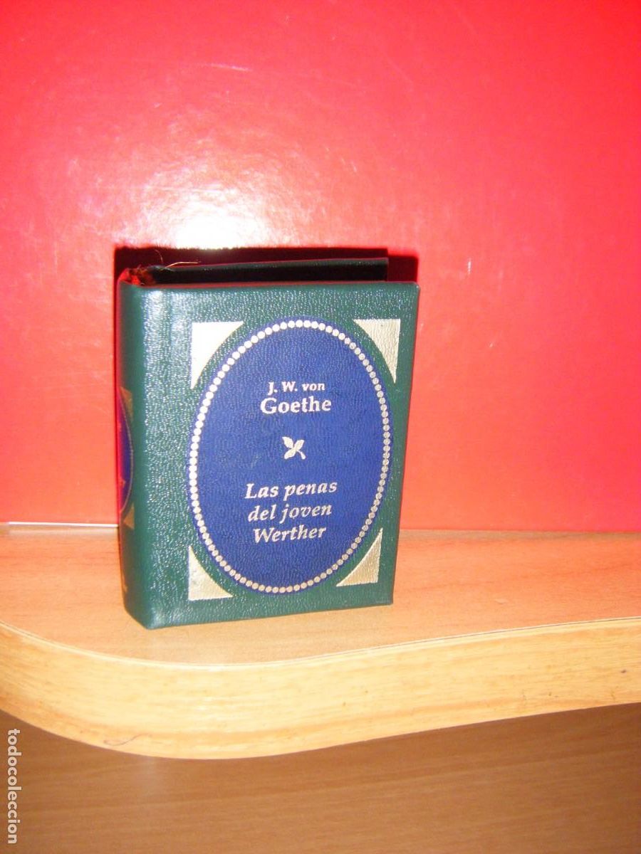 Libros de segunda mano: LIBRO EN MINIATURA : LAS PENAS DEL JOVEN WERTHER - PLANETA