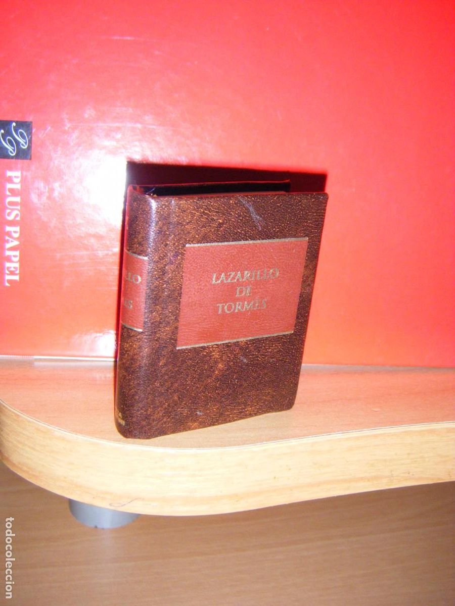 Libros de segunda mano: LIBRO EN MINIATURA : LAZARILLO DE TORMES - PLANETA