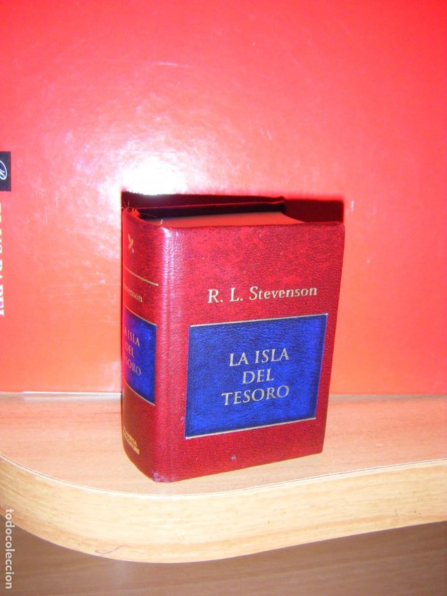 Libros de segunda mano: LIBRO EN MINIATURA : LA ISLA DEL TESORO - PLANETA