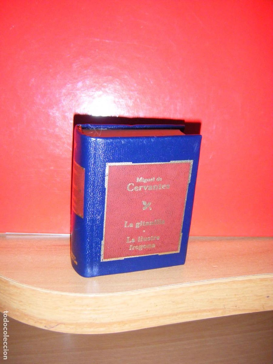Libros de segunda mano: LIBRO EN MINIATURA : LA GITANILLA / LA ILUSTRE FREGONA - PLANETA