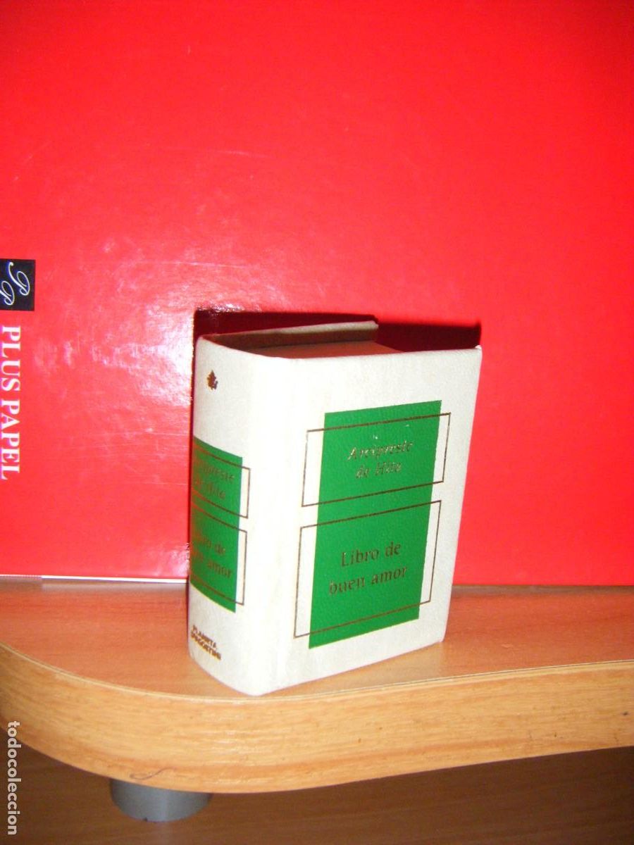 Libros de segunda mano: LIBRO EN MINIATURA : LIBRO DEL BUEN AMOR - PLANETA