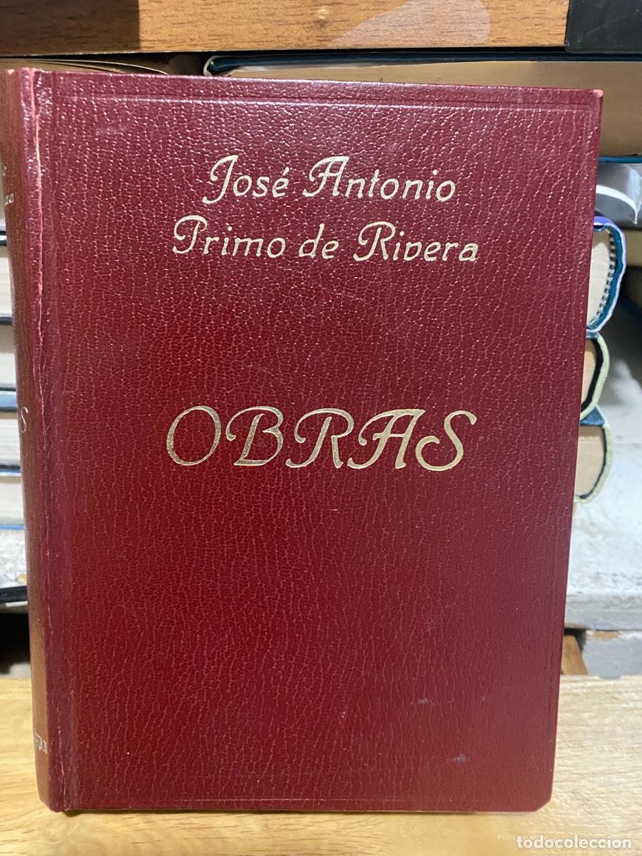 Libros de segunda mano: OBRAS DE JOSE ANTONIO PRIMO DE RIVERA
