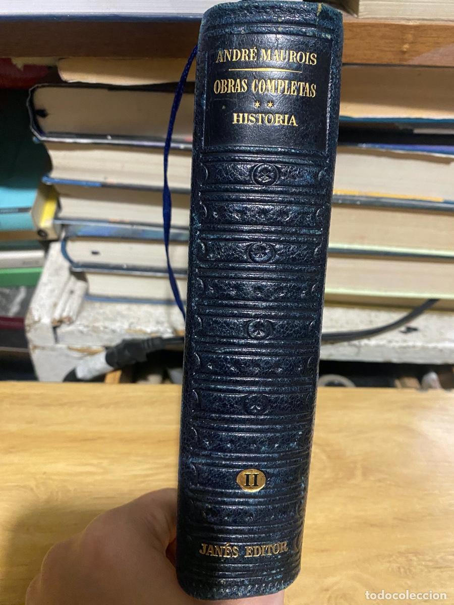 Libros de segunda mano: ANDRE MAUROIS, OBRAS COMPLETAS, JANES EDITOR
