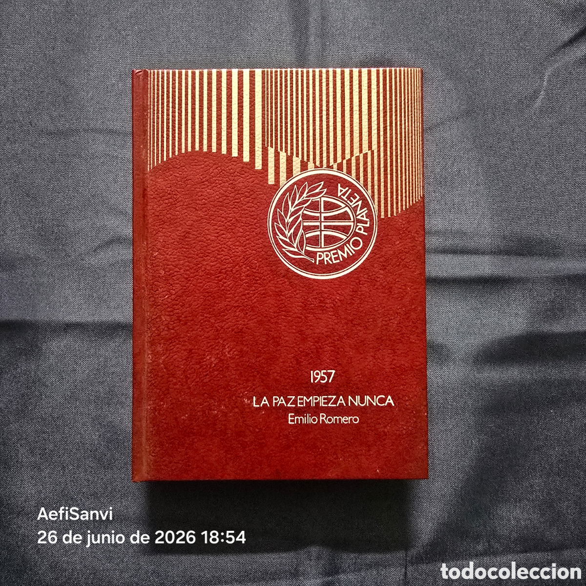 Libros de segunda mano: LA PAZ EMPIEZA NUNCA (EMILIO ROMERO) (PREMIO PLANETA 1957)