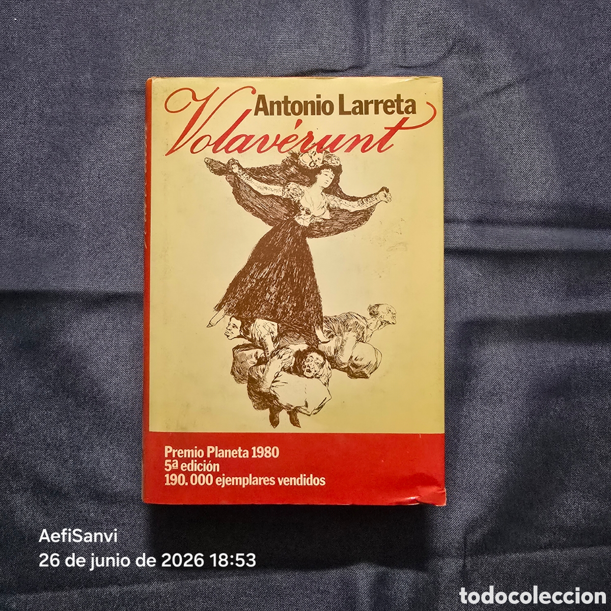 Libros de segunda mano: VOLAV&Eacute;RUNT (ANTONIO LARRETA) (PREMIO PLANETA 1980)