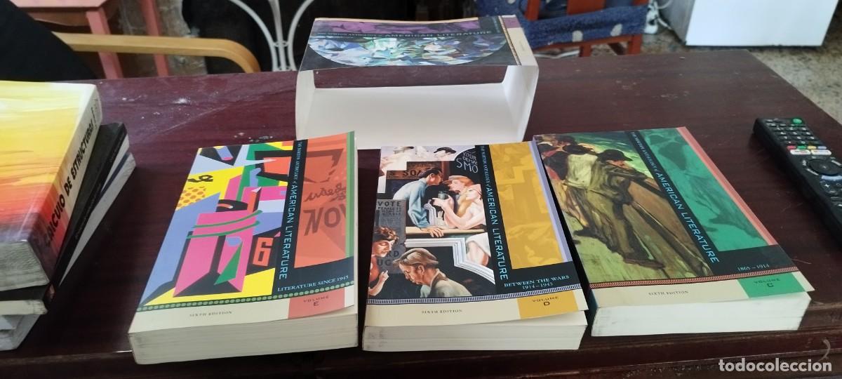 Libros de segunda mano: THE NORTON ANTHOLOGY AMERICAN LITERATURE VOLUMEN C, D Y E / KARA35 / EN INGLES