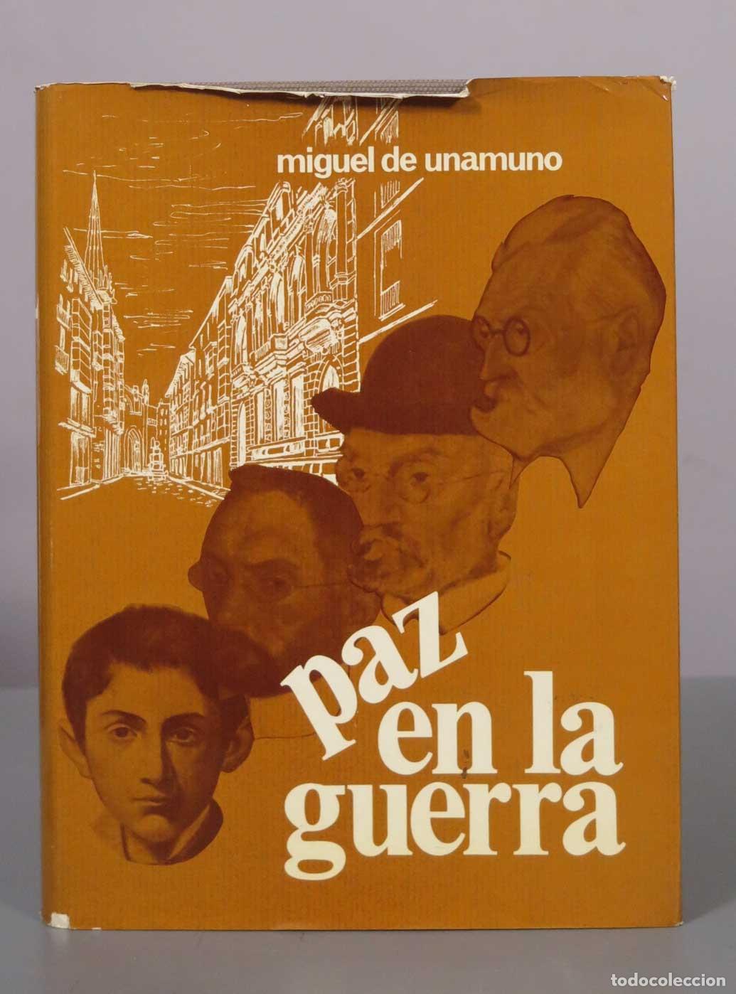 Libros de segunda mano: Paz en la guerra - Miguel de Unamuno - Estudio preliminar Juli&aacute;n Mar&iacute;as - Banco de Bilbao