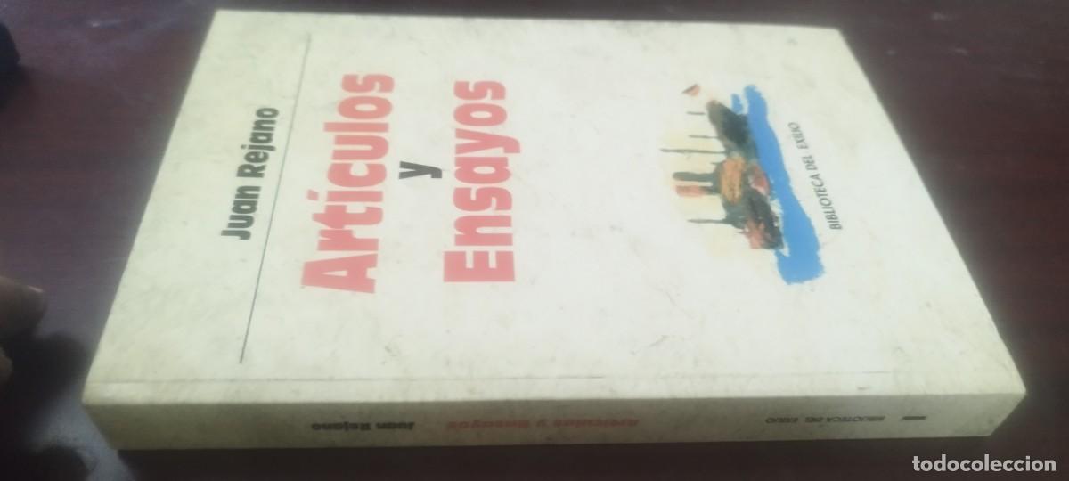 Libros de segunda mano: ARTICULOS Y ENSAYOS / JUAN REJANO / KARA38 / BIBLIOTECA DEL EXILIO / RENACIMIENTO