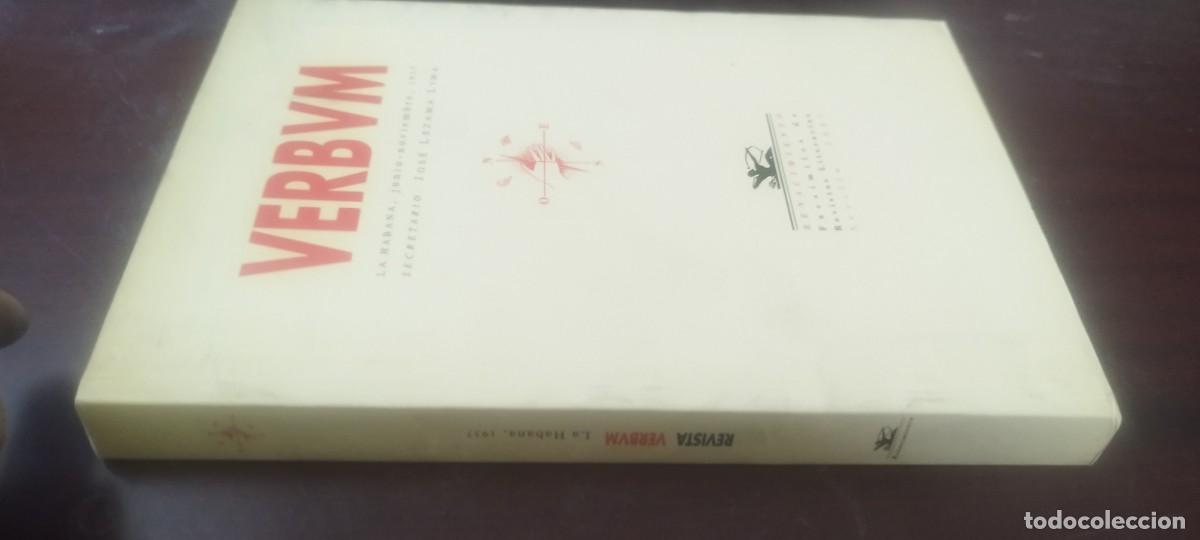 Libros de segunda mano: VERBVM-VERBUM / LA HABANA 1937 / KARA38 / FASCIMILES REVISTAS LITERARIAS
