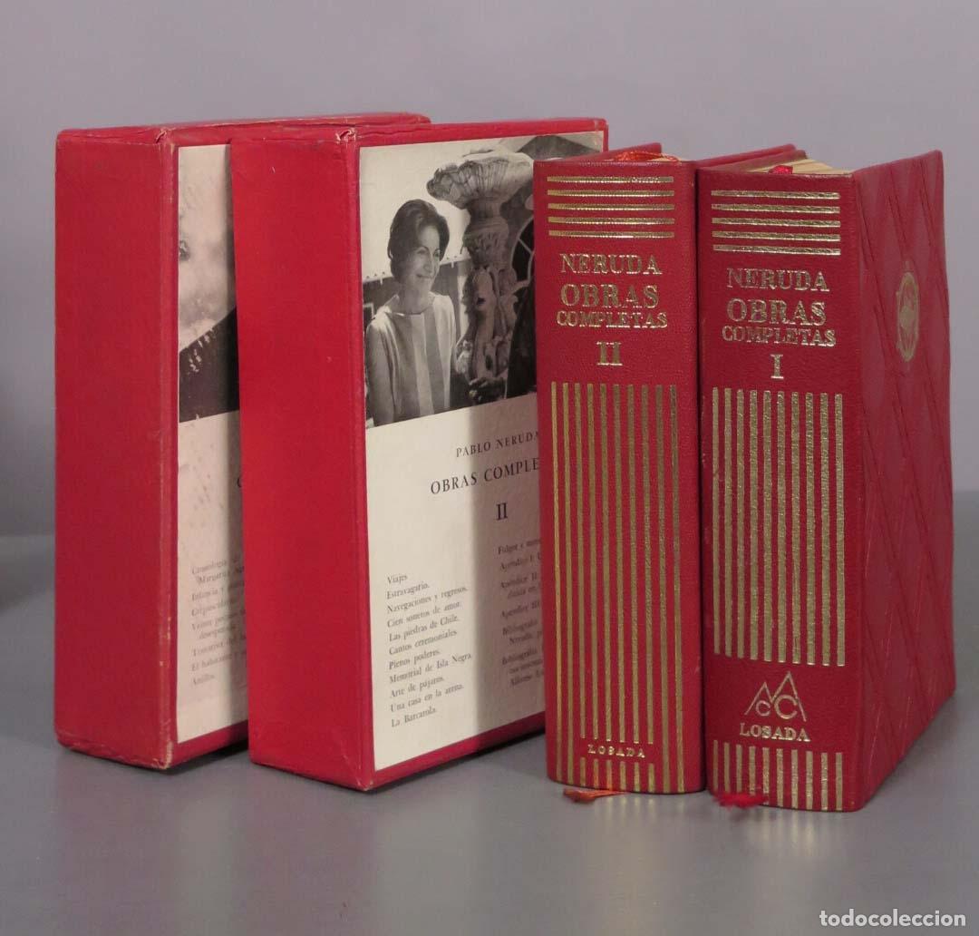 Libros de segunda mano: Obras Completas - Pablo Neruda - Editorial Losada. 2 TOMOS