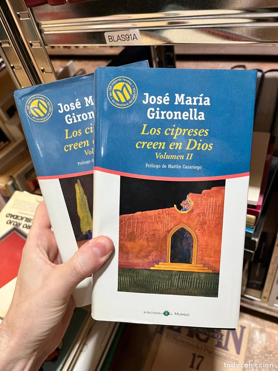 Libros de segunda mano: BLAS91A Jos&eacute; Mar&iacute;a Gironella, Los cipreses creen en Dios. Volumen I y II, Biblioteca El Mundo