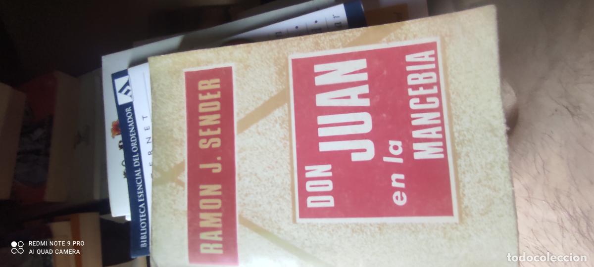Libros de segunda mano: DON JUAN EN LA MANCEBIA,RAMON J.SENDER,1968