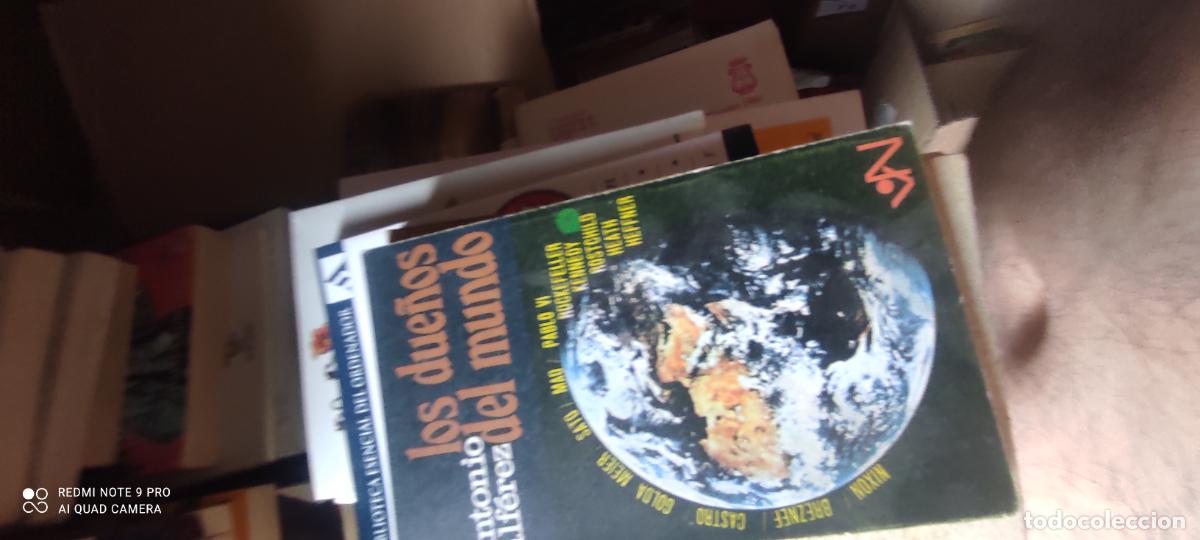 Libros de segunda mano: Los due&ntilde;os del mundo. Antonio Alferez.