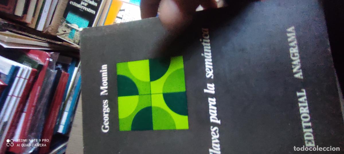 Libros de segunda mano: CLAVES PARA LA LING&Uuml;&Iacute;STICA. GEORGES MOUNIN.