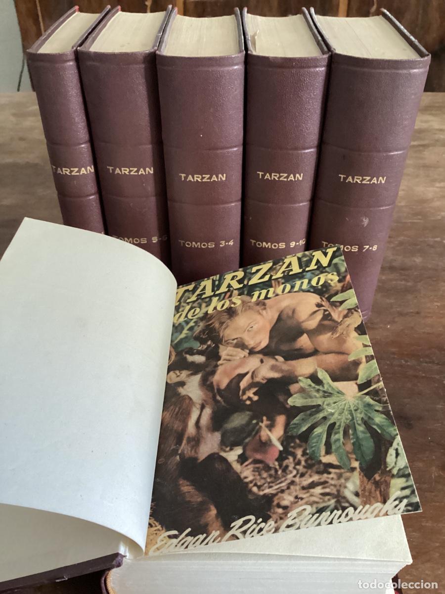 Libros de segunda mano: NOVELAS DE TARZAN. EDGAR RICE BURROUGHS. GUSTAVO GILI EDITOR. COLECCION COMPLETA.
