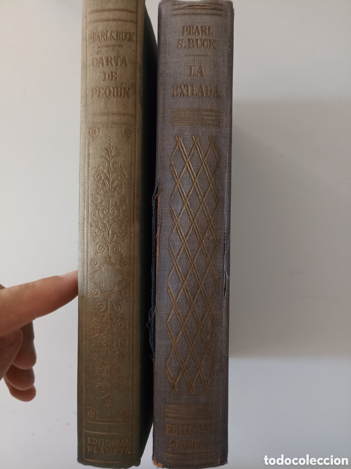 Libros de segunda mano: Lote 2 x Pearl S. Buck - Carta de Pequ&iacute;n / La exilada. Retrato de una madre (Planeta, 1958 y 1959)