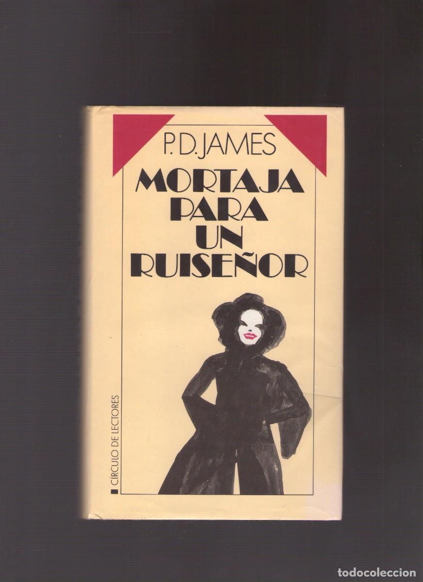 Libros de segunda mano: Bd. Mortaja para un ruise&ntilde;or (P. D. James)