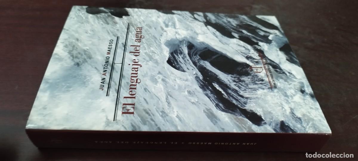 Libros de segunda mano: EL LENGUAJE DEL AGUA / JUAN ANTONIO MAESSO / PU-B&Ntilde;-1 / ESPUELA DE PLATA
