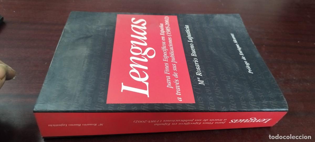 Libros de segunda mano: LENGUAS PARA FINES ESPECIFICOS ESPA&Ntilde;A A TRAVES SUS PUBLICACIONES / ROSARIO BUENO / PU-B&Ntilde;-2