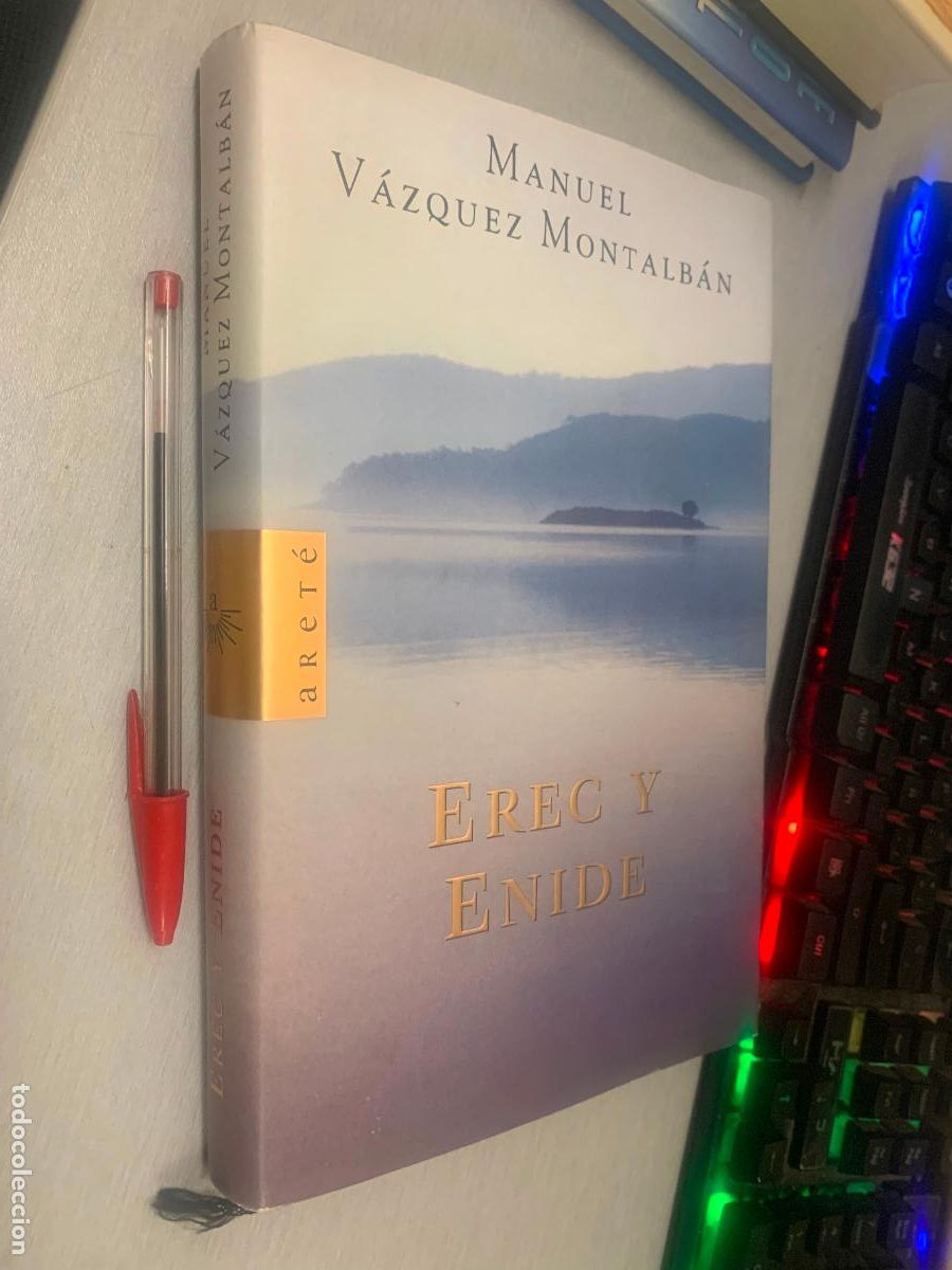 Libros de segunda mano: EREC Y ENIDE / MANUEL V&Aacute;ZQUEZ MONTALB&Aacute;N / ARET&Eacute; 1&ordf; EDICI&Oacute;N 2002