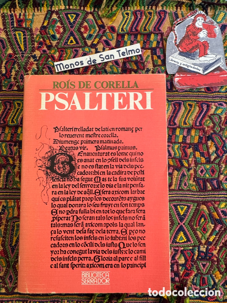 Libros de segunda mano: Rois de Corella Psalteri